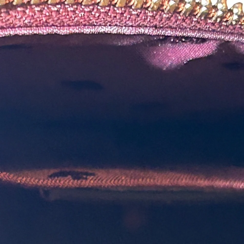 NWT Kate Spade Purple and Pink Glitter Shoulder Bag